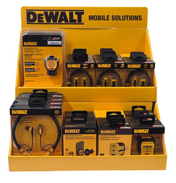 E-Filliate Brands|DEWALT - AUDIO PRO COUNTERTOP DISPLAY